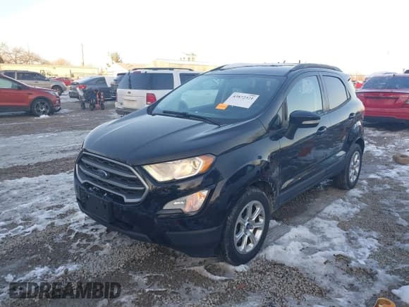 ✅ 2018 Ford EcoSport SE • VIN: MAJ3P1TE6JC190236 • Lot: 43872321. Listed on IAAI with 85,468 mi. Free auction sales archive from the USA and detailed vehicle history report at DreamBid. Image 2.