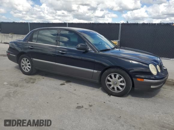 ✅ 2005 Kia Amanti • VIN: KNALD124055059418 • Lot: 84426385. Listed on Copart with 147,410 mi. Free auction sales archive from the USA and detailed vehicle history report at DreamBid. Image 4.