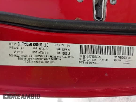 ✅ 2011 Dodge Charger RT Plus • VIN: 2B3CL5CT3BH512648 • Lot: 41787580. Wystawiony na IAAI z przebiegiem 185 560 mil. Bezpłatny archiwum sprzedaży aukcyjnych z USA i szczegółowy raport historii pojazdu na DreamBid. Zdjęcie 9.