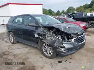 2020 Chevrolet Equinox LS z VIN 3GNAXSEV9LS585553, wystawiony jako IAAI lot #43103460 z przebiegiem 99 459 mil mil oraz . Historia ofert i sprzedaży dostępna na DreamBid. Obrazek 1.