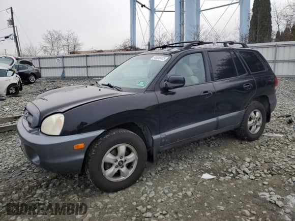 2006 Hyundai Santa Fe GLS with VIN KM8SC13D16U037513, listed as a Copart auction lot 45058405 with 135,530 mi miles and Salvage title. Bid and sale history available at DreamBid. Image 1.