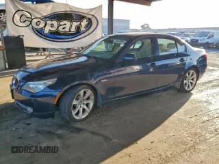 ✅ 2008 BMW 5 Series 535i • VIN: WBANW135X8CZ77588 • Lot: 96340085. Listed on Copart with 183,618 mi. Free auction sales archive from the USA and detailed vehicle history report at DreamBid. Image 1.