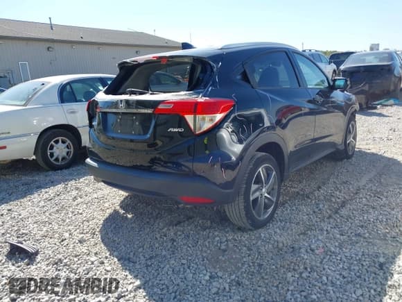 ✅ 2022 Honda HR-V EX • VIN: 3CZRU6H55NM707270 • Лот: 43163955. Опубликован ранее на IAAI с пробегом 40 856 миль. Бесплатный доступ к архиву аукционных продаж из США и подробный отчёт об истории автомобиля на DreamBid. Изображение 4.