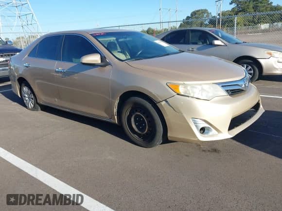 2012 Toyota Camry LE с VIN 4T1BF1FK9CU039362, выставлен на аукционе IAAI как лот 43509055 с пробегом 232 361 миль миль и . История ставок и продаж доступна на DreamBid. Изображение 1.