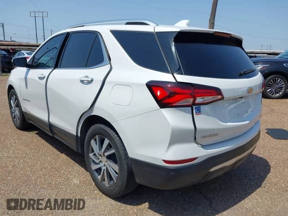 2022 Chevrolet Equinox Premier с VIN 3GNAXNEV2NS203982, выставлен на аукционе IAAI как лот 41937551 с пробегом 41 134 миль миль и . История ставок и продаж доступна на DreamBid. Изображение 3.