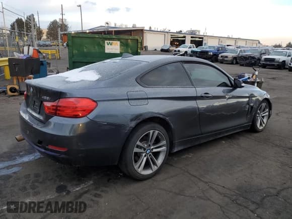 ✅ 2015 BMW 4 Series 428i xDrive • VIN: WBA3N5C55FK198328 • Lot: 45152795. Listed on Copart with 102,838 mi. Free auction sales archive from the USA and detailed vehicle history report at DreamBid. Image 3.