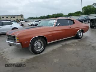 ✅ 1971 Chevrolet Chevelle • VIN: 136371R110177 • Лот: 54880235. Опубликован ранее на Copart с пробегом 39 709 миль. Бесплатный доступ к архиву аукционных продаж из США и подробный отчёт об истории автомобиля на DreamBid. Изображение 1.