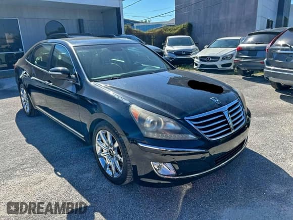 ✅ 2013 Hyundai Equus Signature • VIN: KMHGH4JH0DU063970 • Lot: 94177105. Listed on Copart with 93,527 mi. Free auction sales archive from the USA and detailed vehicle history report at DreamBid. Image 1.