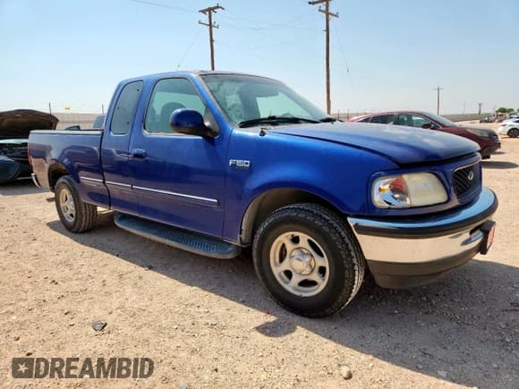 ✅ 1998 Ford F-150 • VIN: 1FTZX1728WKA22003 • Lot: 61235875. Listed on Copart with 185,013 mi. Free auction sales archive from the USA and detailed vehicle history report at DreamBid. Image 4.