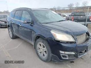 ✅ 2015 Chevrolet Traverse LT • VIN: 1GNKVHKD0FJ154341 • Lot: 43718764. Listed on IAAI with Not provided. Free auction sales archive from the USA and detailed vehicle history report at DreamBid. Image 1.