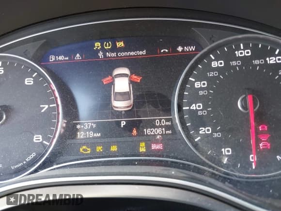 ✅ 2016 Audi A6 Prestige • VIN: WAUHGAFC2GN003319 • Lot: 41758455. Wystawiony na IAAI z przebiegiem 162 061 mil. Bezpłatny archiwum sprzedaży aukcyjnych z USA i szczegółowy raport historii pojazdu na DreamBid. Zdjęcie 7.