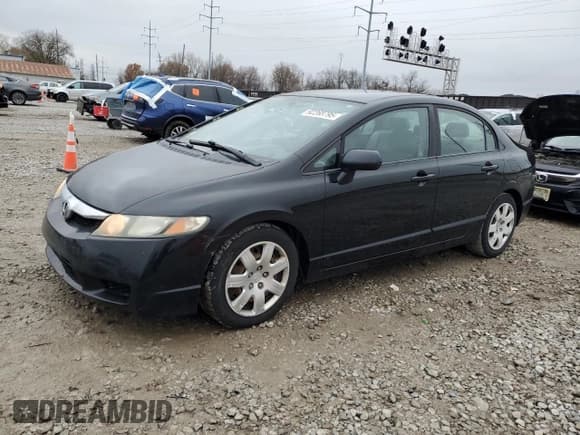 ✅ 2010 Honda Civic LX • VIN: 19XFA1F59AE034222 • Лот: 92268795. Опубликован ранее на Copart с пробегом 201 160 миль. Бесплатный доступ к архиву аукционных продаж из США и подробный отчёт об истории автомобиля на DreamBid. Изображение 1.