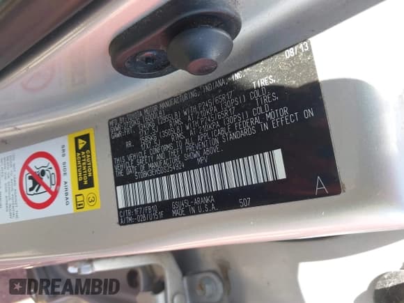 ✅ 2013 Toyota Highlander • VIN: 5TDBK3EH5DS254924 • Lot: 42238997. Wystawiony na IAAI z przebiegiem 150 672 mil. Bezpłatny archiwum sprzedaży aukcyjnych z USA i szczegółowy raport historii pojazdu na DreamBid. Zdjęcie 9.