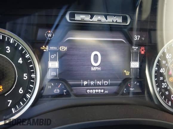 2022 Ram 1500 Laramie с VIN 1C6RREJT8NN190134, выставлен на аукционе IAAI как лот 41811489 с пробегом 63 984 миль миль и . История ставок и продаж доступна на DreamBid. Изображение 7.