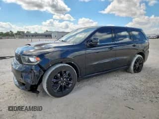 2018 Dodge Durango R/T with VIN 1C4SDHCT3JC205538, listed as a Copart auction lot 82076935 with 91,071 mi miles and Salvage title. Bid and sale history available at DreamBid. Image 1.