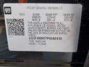 ✅ 2023 Chevrolet Bolt EV 2LT • VIN: 1G1FX6S07P4162435 • Lot: 82625584. Wystawiony na Copart z przebiegiem 32 995 mil. Bezpłatny archiwum sprzedaży aukcyjnych z USA i szczegółowy raport historii pojazdu na DreamBid. Zdjęcie 12.