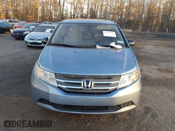 ✅ 2012 Honda Odyssey EX-L • VIN: 5FNRL5H64CB143706 • Lot: 43815237. Listed on IAAI with Not provided. Free auction sales archive from the USA and detailed vehicle history report at DreamBid. Image 11.