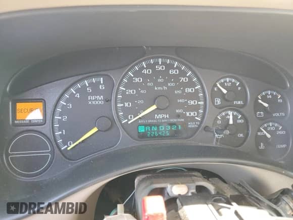 2001 Chevrolet Suburban LT с VIN 3GNFK16T11G162588, выставлен на аукционе Copart как лот 69821184 с пробегом 226 425 миль миль и Списание • Salvage title. История ставок и продаж доступна на DreamBid. Изображение 9.