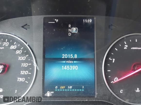 ✅ 2021 Mercedes-Benz Sprinter Cargo • VIN: W1Y4DCHY7MT049228 • Lot: 42071984. Listed on IAAI with 145,390 mi. Free auction sales archive from the USA and detailed vehicle history report at DreamBid. Image 15.