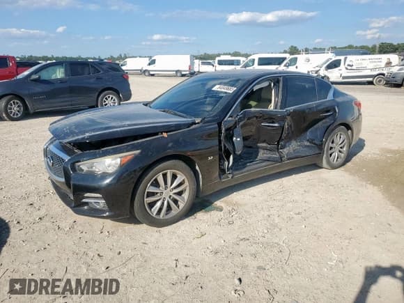 ✅ 2014 Infiniti Q50 • VIN: JN1BV7AR3EM688207 • Lot: 84049685. Wystawiony na Copart z przebiegiem 117 884 mil. Bezpłatny archiwum sprzedaży aukcyjnych z USA i szczegółowy raport historii pojazdu na DreamBid. Zdjęcie 1.