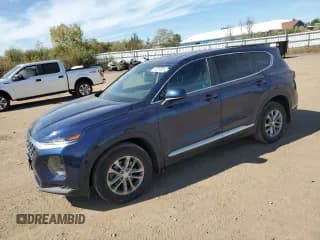 ✅ 2020 Hyundai Santa Fe SE • VIN: 5NMS2CAD6LH182734 • Lot: 85281405. Wystawiony na Copart z przebiegiem 57 415 mil. Bezpłatny archiwum sprzedaży aukcyjnych z USA i szczegółowy raport historii pojazdu na DreamBid. Zdjęcie 1.