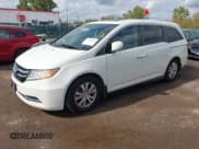 ✅ 2015 Honda Odyssey EX-L • VIN: 5FNRL5H68FB126878 • Lot: 43266633. Listed on IAAI with 143,547 mi. Free auction sales archive from the USA and detailed vehicle history report at DreamBid. Image 2.