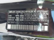 ✅ 2005 Mercedes-Benz C 240 • VIN: WDBRF61J15A727423 • Лот: 43698514. Опубликован ранее на IAAI с пробегом 94 181 миль. Бесплатный доступ к архиву аукционных продаж из США и подробный отчёт об истории автомобиля на DreamBid. Изображение 9.