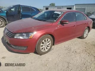 ✅ 2015 Volkswagen Passat S • VIN: 1VWAT7A37FC059290 • Lot: 67534445. Listed on Copart with 79,751 mi. Free auction sales archive from the USA and detailed vehicle history report at DreamBid. Image 1.