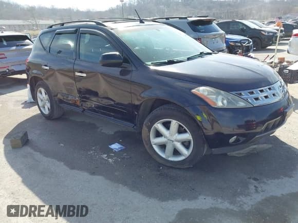 ✅ 2004 Nissan Murano SE • VIN: JN8AZ08W94W340435 • Lot: 41777831. Wystawiony na IAAI z przebiegiem 183 497 mil. Bezpłatny archiwum sprzedaży aukcyjnych z USA i szczegółowy raport historii pojazdu na DreamBid. Zdjęcie 1.