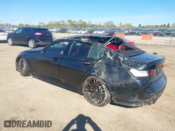 ✅ 2024 BMW M3 CS • VIN: WBS63AY00RFS87239 • Lot: 43534859. Listed on IAAI with Not provided. Free auction sales archive from the USA and detailed vehicle history report at DreamBid. Image 3.