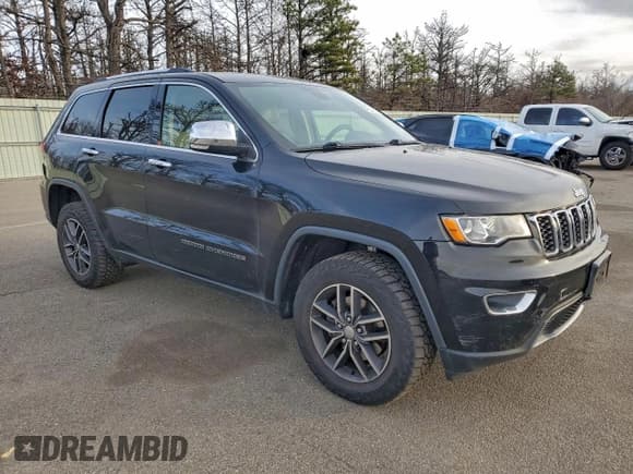 ✅ 2017 Jeep Grand Cherokee Limited • VIN: 1C4RJFBG1HC807560 • Lot: 94761415. Listed on Copart with 83,542 mi. Free auction sales archive from the USA and detailed vehicle history report at DreamBid. Image 4.