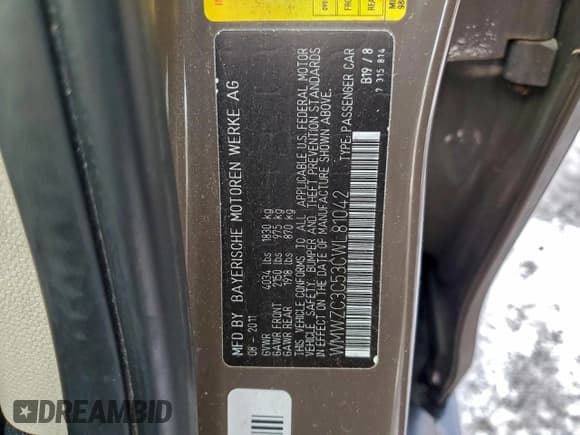 ✅ 2012 MINI Countryman S • VIN: WMWZC3C53CWL81042 • Lot: 95355005. Wystawiony na Copart z przebiegiem 135 325 mil. Bezpłatny archiwum sprzedaży aukcyjnych z USA i szczegółowy raport historii pojazdu na DreamBid. Zdjęcie 12.