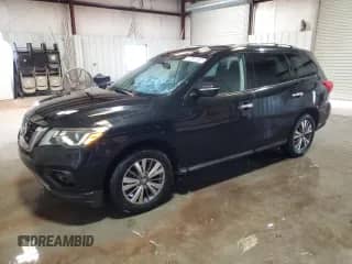 2019 Nissan Pathfinder SV with VIN 5N1DR2MN6KC616582, listed as a Copart auction lot 80638015 with 151,133 mi miles and Clean title. Bid and sale history available at DreamBid. Image 1.