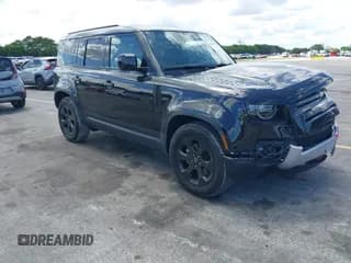 ✅ 2025 Land Rover Defender S • VIN: SALEJ7EX6S2396663 • Лот: 42489153. Опубликован ранее на IAAI с пробегом 6 672 миль. Бесплатный доступ к архиву аукционных продаж из США и подробный отчёт об истории автомобиля на DreamBid. Изображение 1.