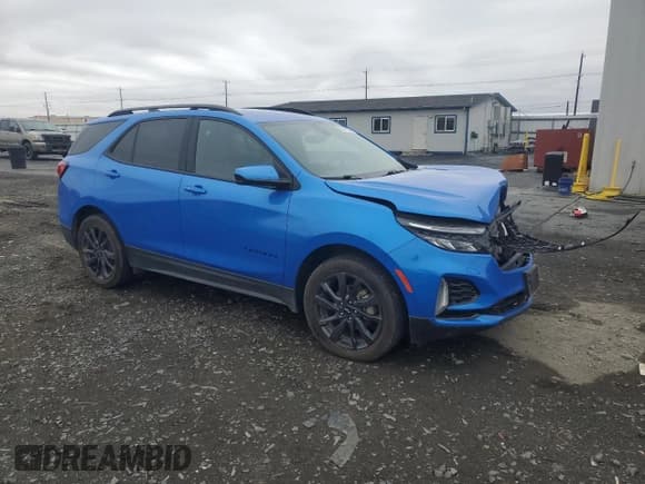 ✅ 2024 Chevrolet Equinox RS • VIN: 3GNAXWEG4RS201728 • Lot: 80743685. Wystawiony na Copart z przebiegiem 40 716 mil. Bezpłatny archiwum sprzedaży aukcyjnych z USA i szczegółowy raport historii pojazdu na DreamBid. Zdjęcie 4.