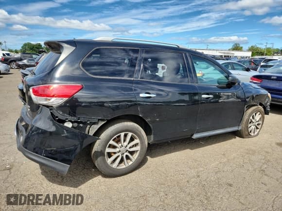 ✅ 2015 Nissan Pathfinder S • VIN: 5N1AR2MM7FC683983 • Lot: 65025435. Listed on Copart with 275,965 mi. Free auction sales archive from the USA and detailed vehicle history report at DreamBid. Image 3.