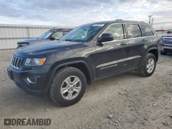 ✅ 2016 Jeep Grand Cherokee Laredo • VIN: 1C4RJFAG6GC451039 • Лот: 91282675. Опубликован ранее на Copart с пробегом 157 605 миль. Бесплатный доступ к архиву аукционных продаж из США и подробный отчёт об истории автомобиля на DreamBid. Изображение 1.