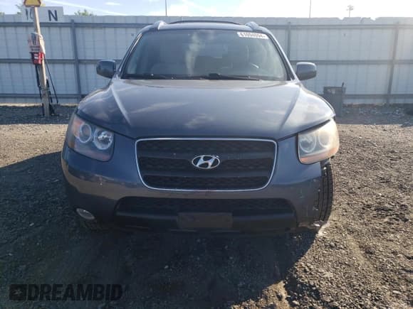 ✅ 2007 Hyundai Santa Fe GLS • VIN: 5NMSG13D27H036114 • Lot: 61094094. Listed on Copart with 134,460 mi. Free auction sales archive from the USA and detailed vehicle history report at DreamBid. Image 5.
