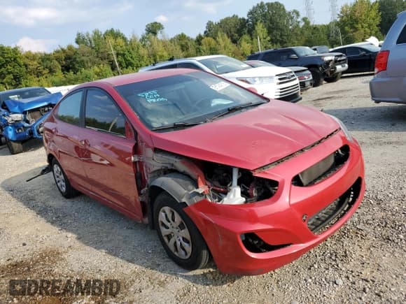 ✅ 2016 Hyundai Accent SE • VIN: KMHCT4AE9GU167168 • Lot: 81104715. Listed on Copart with 100,358 mi. Free auction sales archive from the USA and detailed vehicle history report at DreamBid. Image 4.