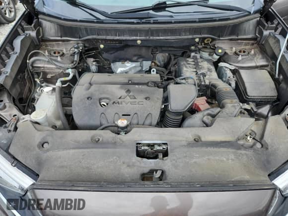 2017 Mitsubishi Outlander SE with VIN JA4AR3AW6HZ025033, listed as a Copart auction lot 61746605 with 44,801 mi miles and Salvage title. Bid and sale history available at DreamBid. Image 11.