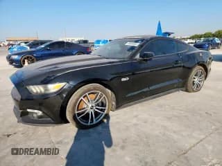 ✅ 2015 Ford Mustang GT • VIN: 1FA6P8CF4F5391336 • Lot: 85885985. Listed on Copart with 129,941 mi. Free auction sales archive from the USA and detailed vehicle history report at DreamBid. Image 1.