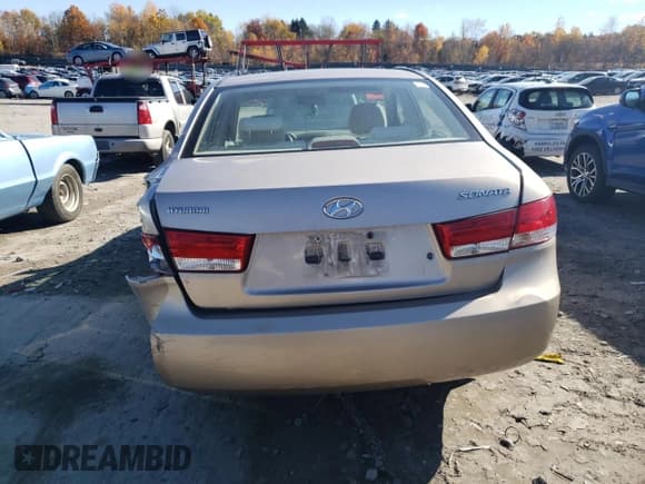 ✅ 2007 Hyundai Sonata GLS • VIN: 5NPET46C97H227691 • Lot: 77639604. Listed on Copart with 106,562 mi. Free auction sales archive from the USA and detailed vehicle history report at DreamBid. Image 6.