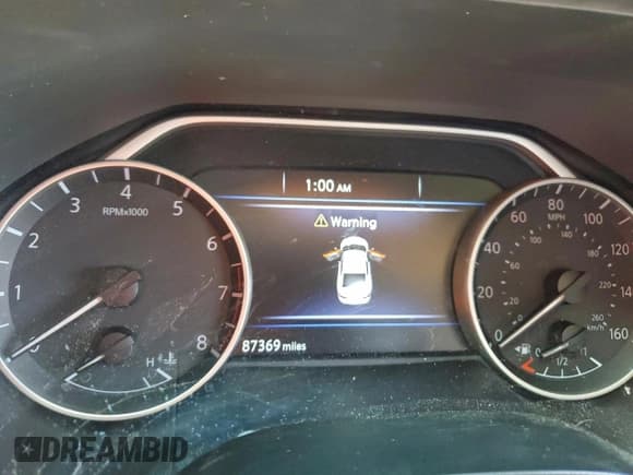 ✅ 2019 Nissan Maxima SL • VIN: 1N4AA6AVXKC365811 • Lot: 95533125. Listed on Copart with 87,369 mi. Free auction sales archive from the USA and detailed vehicle history report at DreamBid. Image 9.