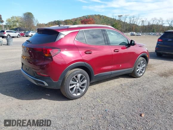✅ 2023 Buick Encore GX Essence • VIN: KL4MMFSL6PB064942 • Lot: 43548647. Listed on IAAI with 31,288 mi. Free auction sales archive from the USA and detailed vehicle history report at DreamBid. Image 4.
