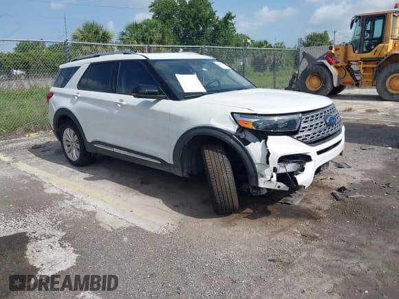 ✅ 2021 Ford Explorer Limited • VIN: 1FM5K8FW4MNA16605 • Lot: 42410519. Wystawiony na IAAI z przebiegiem 59 906 mil. Bezpłatny archiwum sprzedaży aukcyjnych z USA i szczegółowy raport historii pojazdu na DreamBid. Zdjęcie 1.