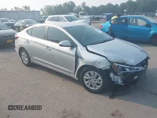 ✅ 2020 Hyundai Elantra SE • VIN: 5NPD74LF6LH533451 • Lot: 42794262. Listed on IAAI with 8,809 mi. Free auction sales archive from the USA and detailed vehicle history report at DreamBid. Image 1.