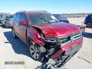 ✅ 2019 Volkswagen Atlas SE • VIN: 1V2DP2CA0KC604516 • Lot: 41408555. Listed on IAAI with 94,931 mi. Free auction sales archive from the USA and detailed vehicle history report at DreamBid. Image 1.
