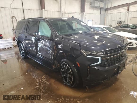 ✅ 2022 Chevrolet Suburban RST • VIN: 1GNSKEKDXNR304320 • Lot: 48899845. Listed on Copart with 64,619 mi. Free auction sales archive from the USA and detailed vehicle history report at DreamBid. Image 4.