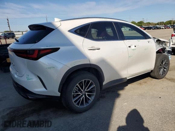 ✅ 2024 Lexus NX 350h • VIN: JTJAKCEZ8R5018752 • Lot: 57480815. Listed on Copart with 5,153 mi. Free auction sales archive from the USA and detailed vehicle history report at DreamBid. Image 3.