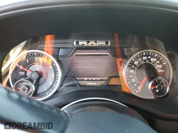 2020 Ram 1500 Big Horn с VIN 1C6SRFFT3LN347632, выставлен на аукционе Copart как лот 85278504 с пробегом 55 938 миль миль и Списание • Salvage title. История ставок и продаж доступна на DreamBid. Изображение 9.